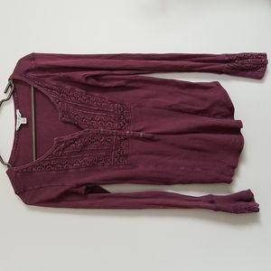 Lucky Brand blouse sz S